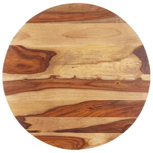 Blat stołu, lite drewno sheesham, okrągły, 15-16 mm, 50 cm