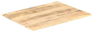Blat stołu, lite drewno mango, 15-16 mm, 80x70 cm