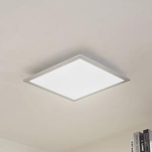 Lampa sufitowa LED Lyndra Arcchio, możliwość ściemniania, aluminiowy / szary / cynkowy, salon / jadalnia, aluminium, nowoczesny