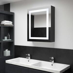 Szafka łazienkowa z lustrem i LED, 50x13x70 cm