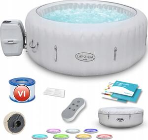Dmuchany Basen z Hydromasażem Bestway Lay-Z-Spa Paris 6003U 6osób 4 LED