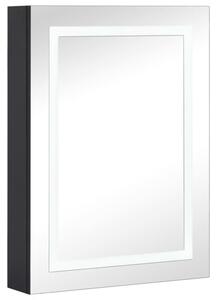 Szafka łazienkowa z lustrem i LED, 50x13x70 cm