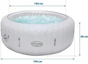 Dmuchany Basen z Hydromasażem Bestway Lay-Z-Spa Paris 6003U 6osób 4 LED