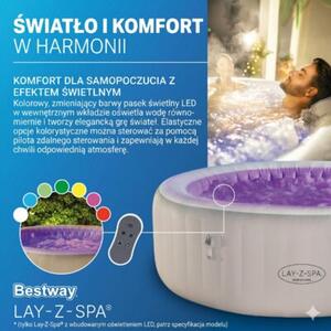 Dmuchany Basen z Hydromasażem Bestway Lay-Z-Spa Paris 6003U 6osób 4 LED