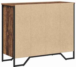 Komoda z szufladami 2 szt. stare drewno 91 x 35,5 x 74,5 cm