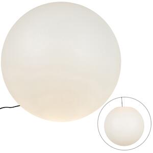 Zewnetrzna Nowoczesna lampa zewnętrzna biała 77 cm IP65 - Nura Oswietlenie zewnetrzne