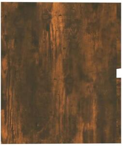 Szafka pod umywalkę, przydymiony dąb, 60x38,5x45 cm