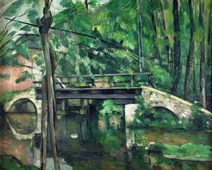 Reprodukcja The Bridge at Maincy or The Bridge at Mennecy or The Little Bridge, Paul Cezanne