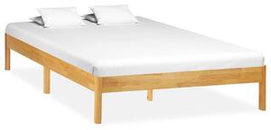Rama łóżka z litego drewna dębowego, 120 x 200 cm