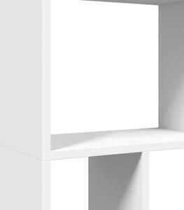 Regał na książki biały 60x20x120,5 cm drewno konstrukcyjne