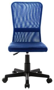Krzesło biurowe, niebieskie, 44x52x100 cm, z siatką