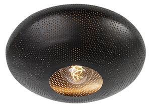 Inteligentna lampa sufitowa czarno-złota 40 cm z Wifi G95 - Radiance Oswietlenie wewnetrzne