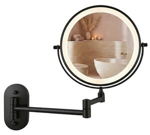 Lustro REA Glow LED Czarny