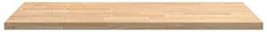 Blat kuchenny, 140x63,5x4 cm, prostokątny, lite drewno dębowe