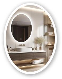 Lustro REA LED WWA 60X80CM Chrom