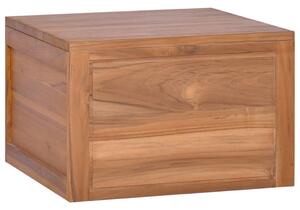 Łazienkowa szafka ścienna, 45x45x30 cm, lite drewno tekowe