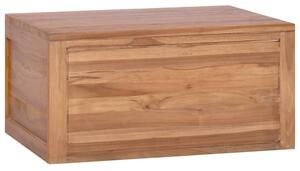 Łazienkowa szafka ścienna, 60x45x30 cm, lite drewno tekowe