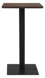 Stolik bistro, ciemny jesion, 50x50x107 cm