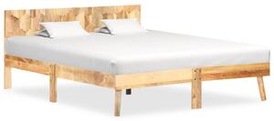 Rama łóżka, lite drewno mango, 140 x 200 cm