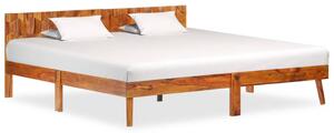 Rama łóżka, lite drewno sheesham, 180 x 200 cm