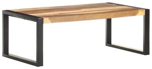 Stolik kawowy, 110 x 60 x 40 cm, drewno stylizowane na sheesham