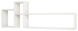 Homemania Półka ścienna Polite, 155x22x55 cm, biała