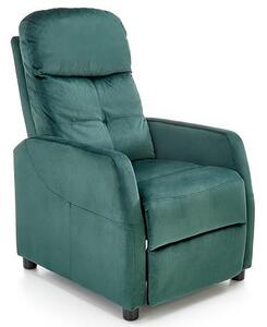 Zielony rozkładany fotel wypoczynkowy - Amigos 3X