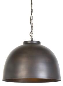 Przemysłowa lampa wisząca brązowa 45,5 cm - Hoodi Oswietlenie wewnetrzne