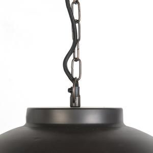 Przemysłowa lampa wisząca brązowa 45,5 cm - Hoodi Oswietlenie wewnetrzne