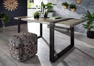 HEAVY INDUSTRY Stół #104 Mango lakierowane + metal 190x90 cm
