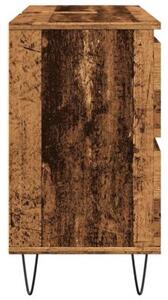 Szafka łazienkowa, stare drewno, 80x33x60 cm