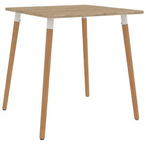 Stół jadalniany, 80 x 80 x 75 cm, metalowy