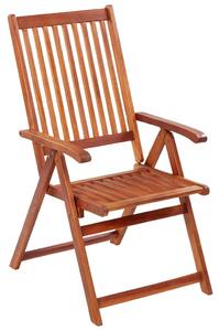 Składane krzesła ogrodowe, 3 szt., lite drewno akacjowe