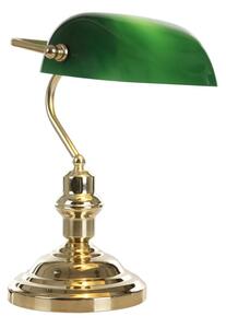 Globo GLOBO 2491 - Lampa stołowa ANTIQUE 1xE27/60W zielona GL0430