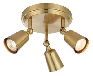 Lampa sufitowa z elastyczną konstrukcją w kolorze mosiądzu TIny – Markslöjd