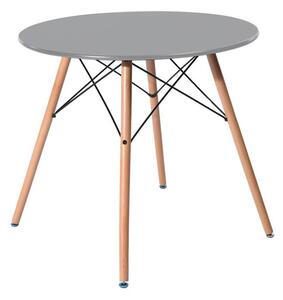 4 nowoczesne krzesła do jadalni i stół, w 3 kolorach-szare