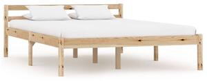 Rama łóżka z 4 szufladami, lite drewno sosnowe, 140 x 200 cm