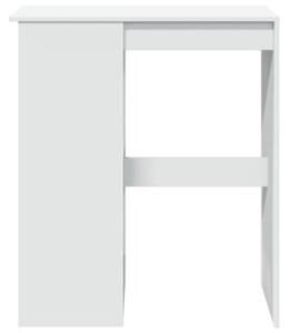 Stolik barowy z przegródkami, biały, 90x47,5x103,5 cm