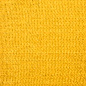 Żagiel przeciwsłoneczny, 160 g/m², żółty, 5x7 m, hdpe