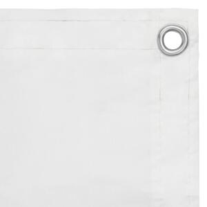 Parawan balkonowy, biały, 90x300 cm, tkanina Oxford