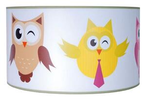LAMPDAR Plafon dziecięcy OWLS 2xE27/60W/230V SA0652