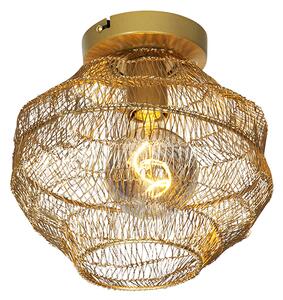 Orientalna lampa sufitowa złota 25 cm - Vadi Oswietlenie wewnetrzne
