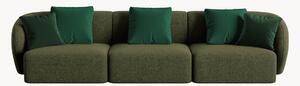 Sofa modułowa z szenilu Chiara (4-osobowa), S 266 cm