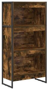 Szafka na książki dąb dymny 60 x 30 x 121 cm
