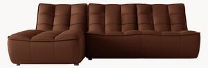 Narożna sofa modułowa ze skóry Moni