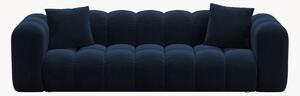 Sofa rozkładana z weluru Arden (3-osobowa), S 253 cm