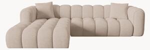 Narożna sofa modułowa z szenilu Arden
