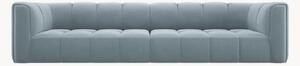 Sofa modułowa o wyglądzie aksamitu Adams (4-osobowa), S 286 cm