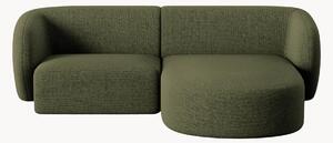 Narożna sofa modułowa z szenilu Chiara