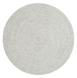 Białobeżowy okrągły dywan odpowiedni na zewnątrz ø 200 cm – NORTHRUGS